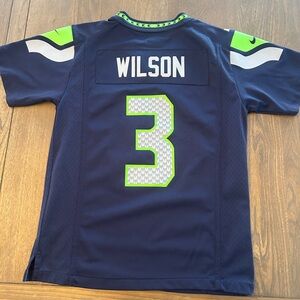 NFL Kids Navy and Lime Green Jersey